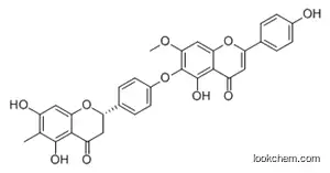 Molecular Structure of 509077-91-2 (Taiwanhomoflavone B)